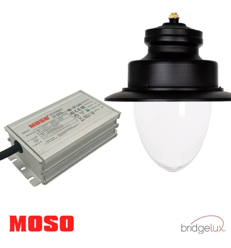 Farola LED - PESCADOR Aluminio 65W GxTronic / Moso / Philips XIEP