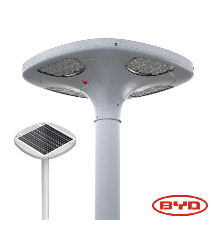 Farola Solar LED 100W SUNWAY | Batería Litio BYD | Aluminio | 3000K - Imagen 1