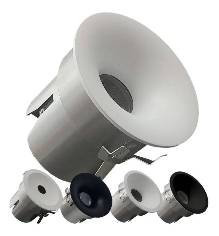 Empotrable LED 6W - 9W - 12W - OMNIA - Bridgelux Chip - UGR11 - 3CCT - CRI +92 - Front Intercambiable - Imagen 1