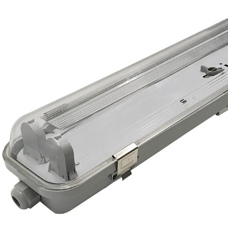 Pantalla estanca IP65 para 2 TUBOS de LED - 120cm - Imagen 1