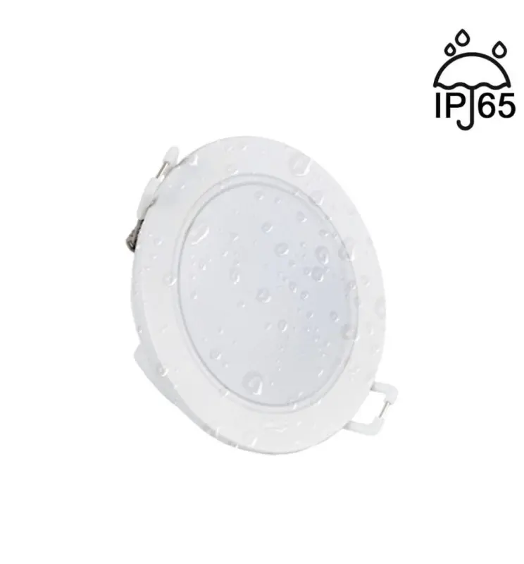 Empotrable LED 5W IP65 - Blanco - Dimable TRIAC - Corte Ø68mm - Imagen 1