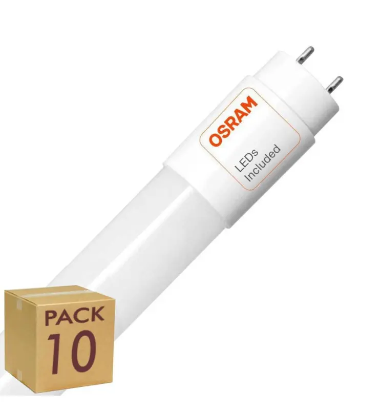 Tubo LED 9W Cristal 60cm 300º - ALTA LUMINOSIDAD - OSRAM CHIP - Imagen 1