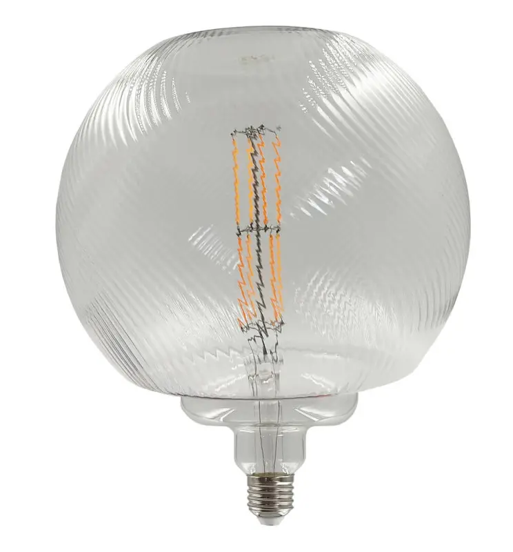 Bombilla LED Filamento Globo decorativa 7W E27 - Ambar - Imagen 1