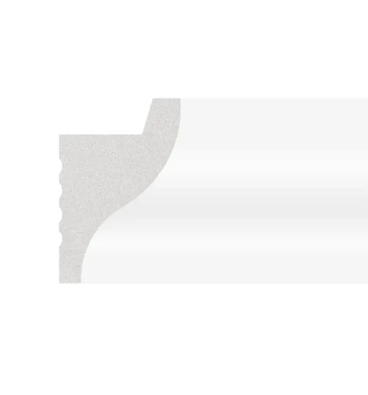 Moldura de Poliestireno - Curve - para tira LED - 2 Metros - Imagen 1