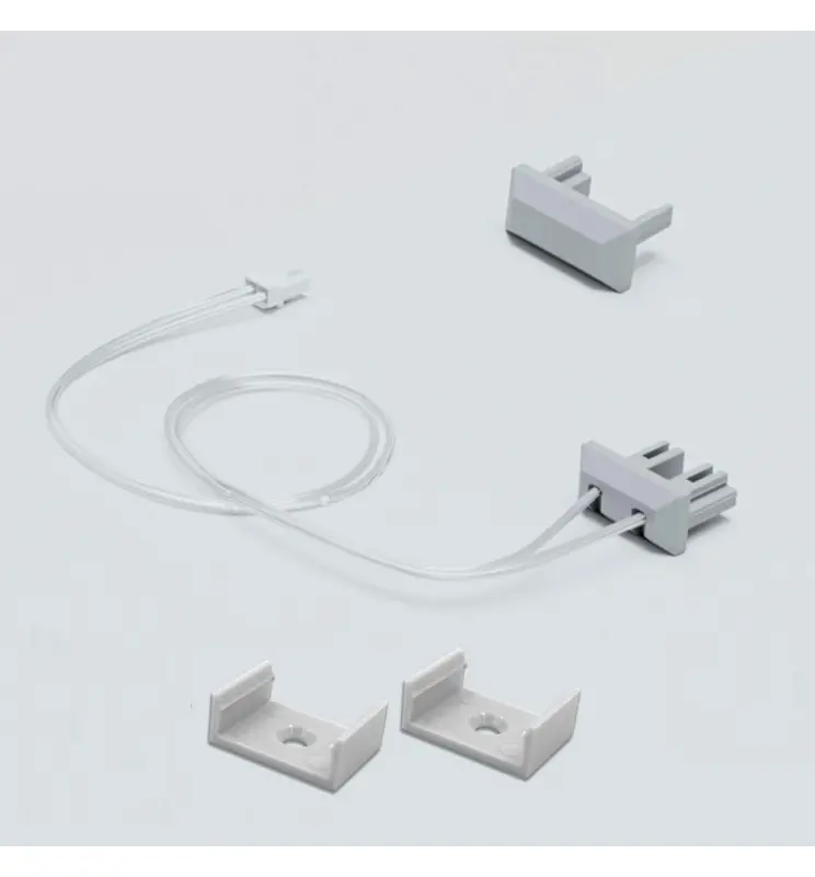 Conector Rápido 100cm + Fijaciones + Tapa Final Para Luminaria EASY CONNECT - 12V - Solución profesional a medida - Imagen 1