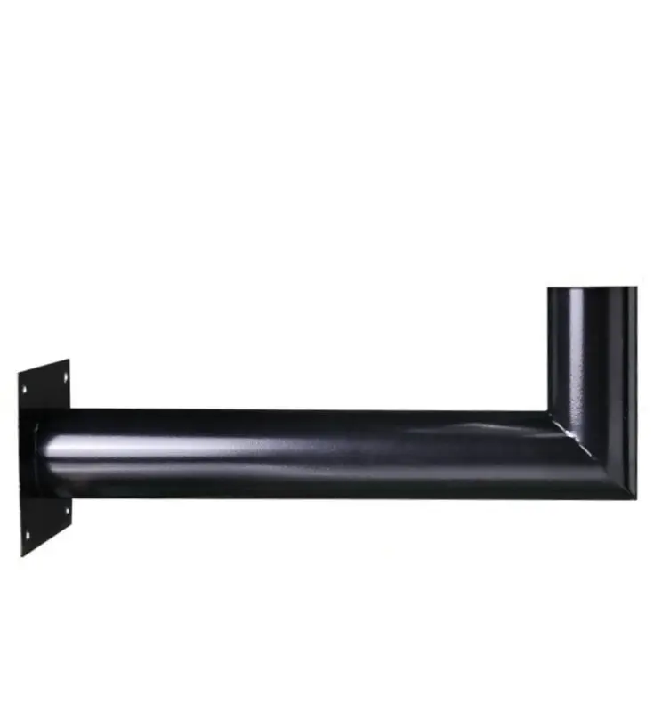 Soporte para Farola Solar - para  Pared - Acero - Negro - 54 cm - Imagen 1