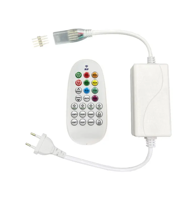 Mando controladora para bobina LED RGB 220V- 8W/M - Imagen 1