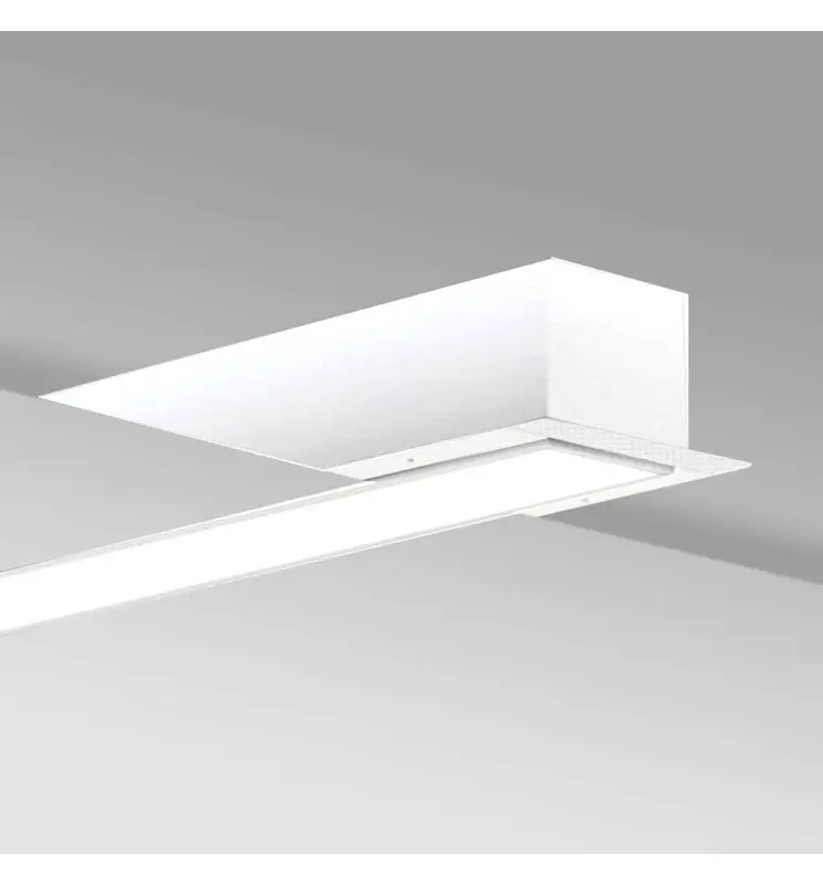 Luminaria Lineal LED - Empotrar - MOSCU MINI BLANCO - 0.44m - 0.94m - 1.44m - 1.94m - IP54 - Imagen 1