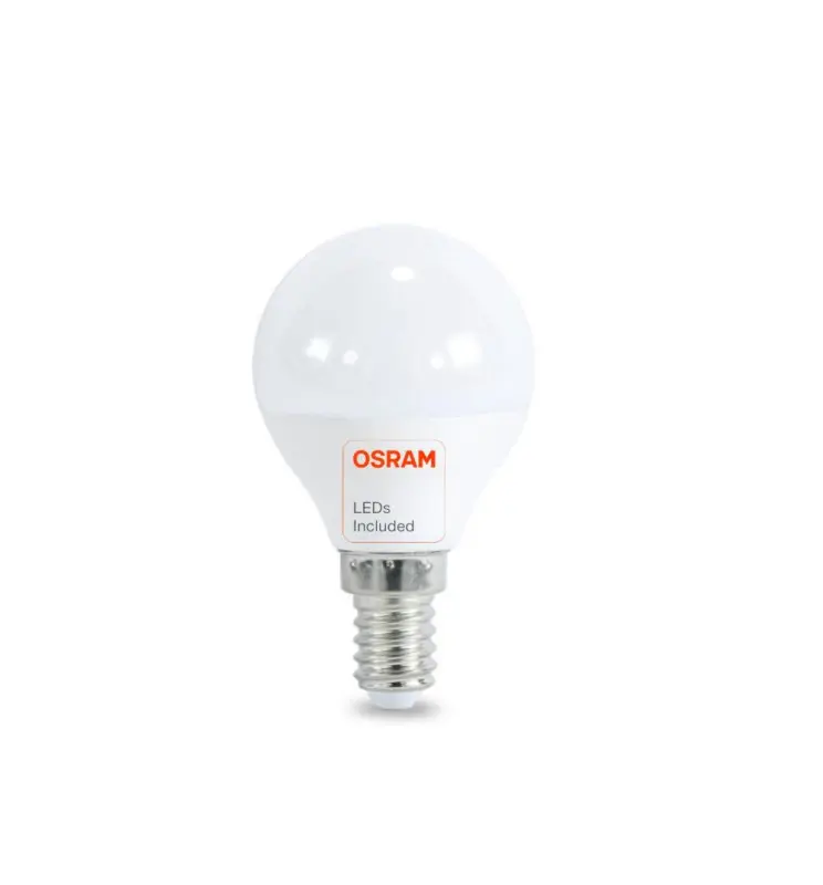 Bombilla LED 6W E14 G45 220º OSRAM CHIP DURIS E 2835 - Imagen 1