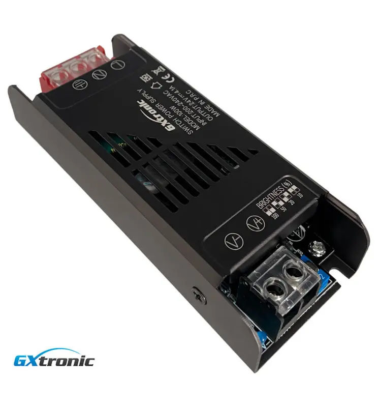 Fuente Alimentación 24V 100W 4.1A Aluminio IP20 - GXTronic - Imagen 1
