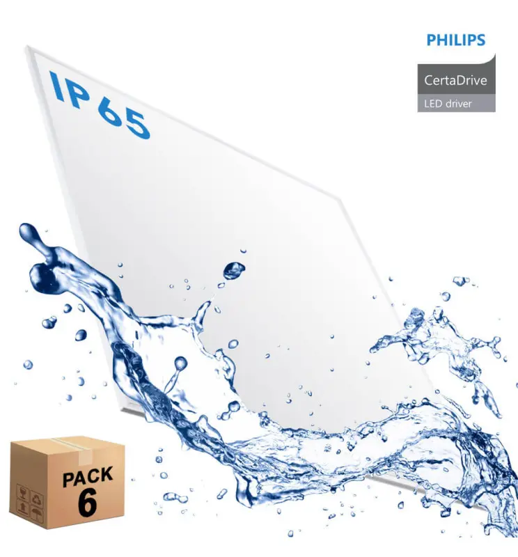 Pack Panel LED 60x60 40W - IP65 - Philips Certa Driver - Imagen 1