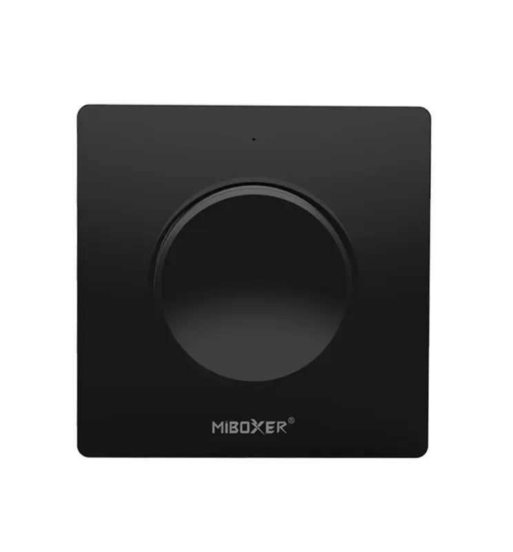 Panel Control remoto RF para Regulador LED Monocolor  + CCT - 2.4Ghz - Negro - Imagen 1
