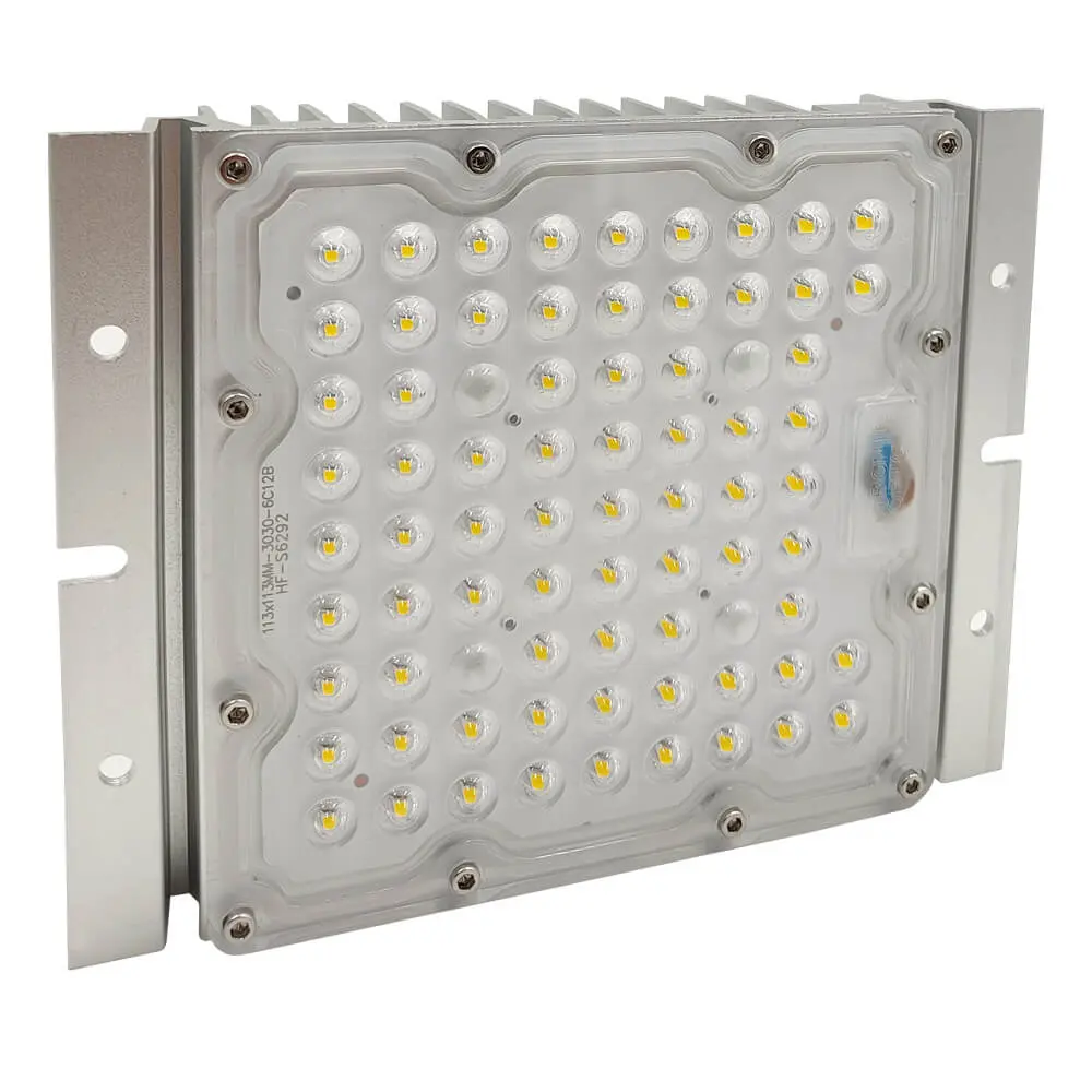 Módulo Óptico LED 60W | SMD3030 Bridgelux 180Lm/W | Driver GXtronic | Alta Luminosidad | simétrico 140ºx140º - Imagen 1