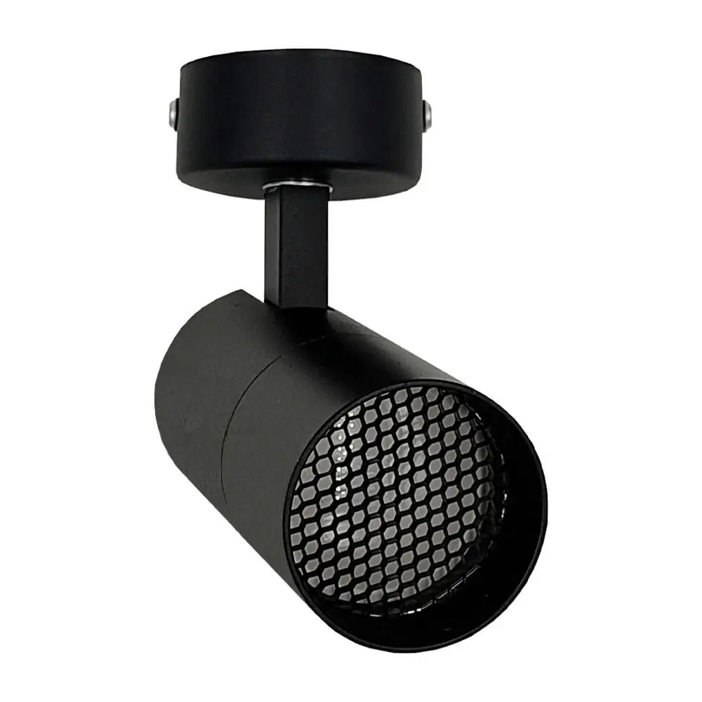 Aplique de Techo o Pared para Lámparas GU10 | NIZA Negro | UGR13 - Imagen 1