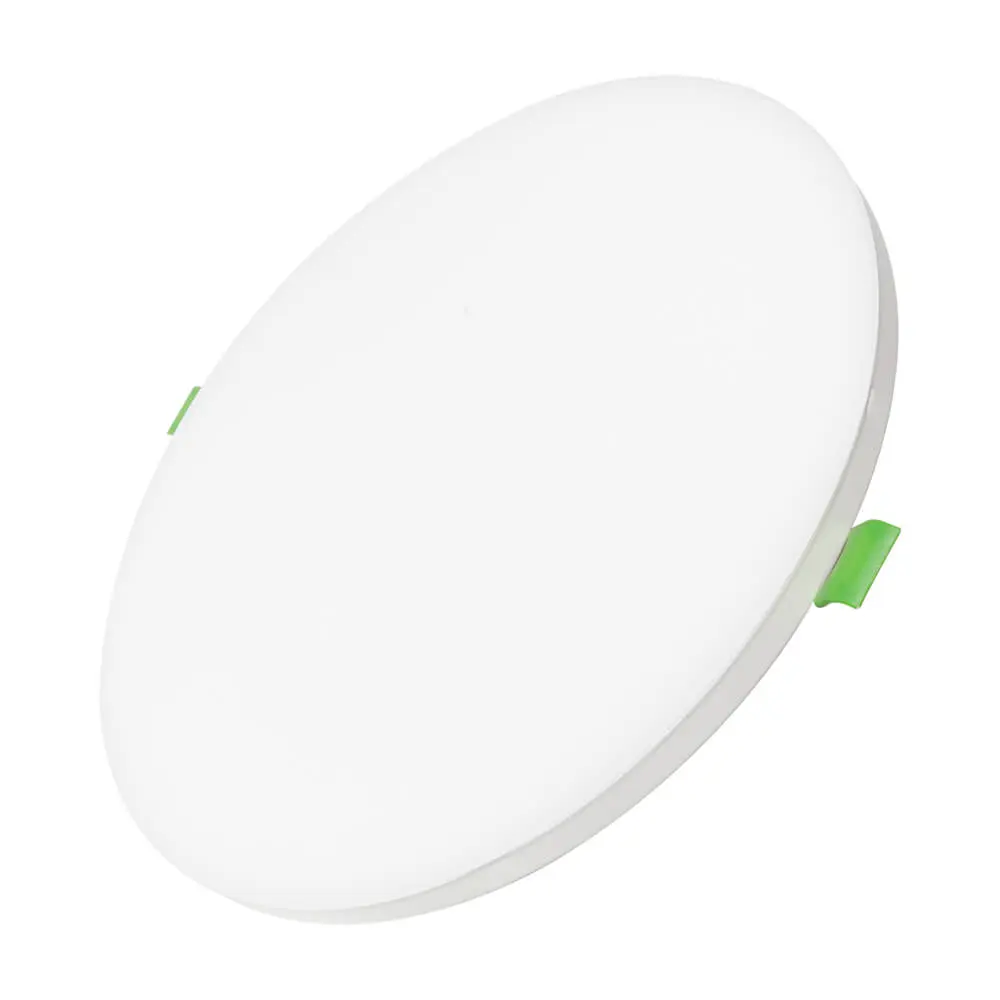 Downlight LED Circular 6W 9W 12W Frameless 4CCT | Ajustable 50-100mm | Blanco | CRI92 - Imagen 1
