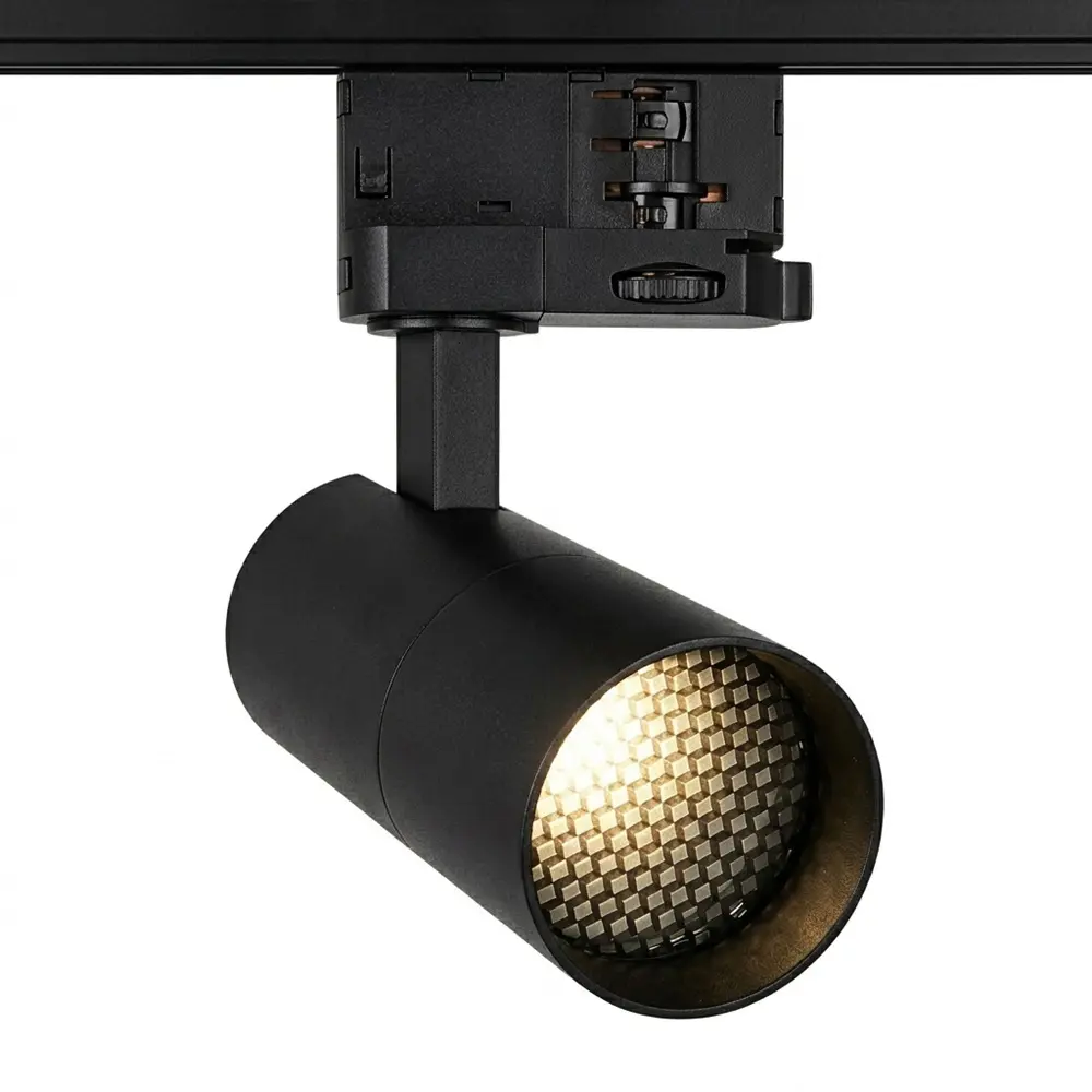 Foco de Carril LED 8W Trifásico GANDÍA NEGRO | SMD1A1A 165Lm/W | UGR13 | 24º - Imagen 1