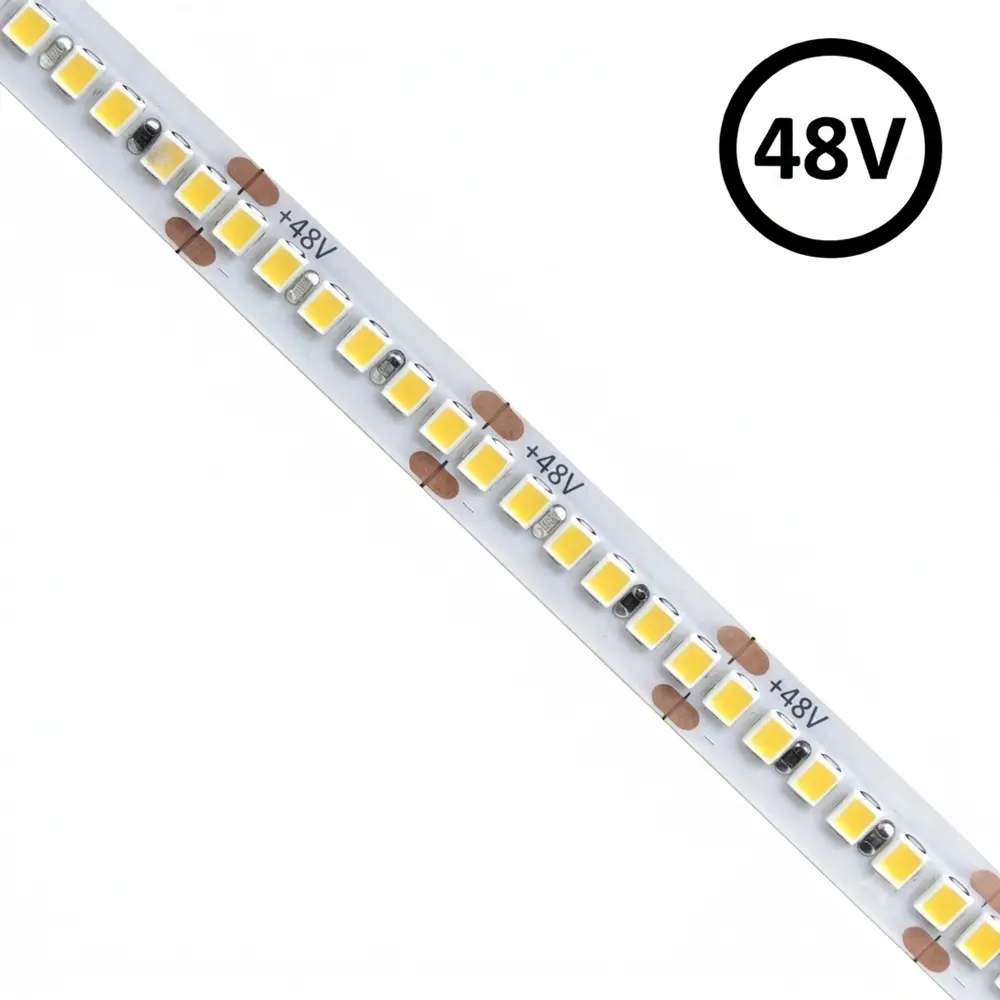 Tira LED SMD 48V 10 Metros 240 LED/m 20W SMD2835 2800lm/m IP20 PCB 10mm - Imagen 1