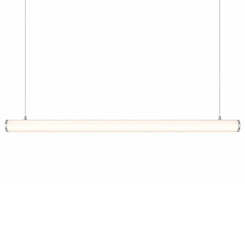 Profilo LED cilindrico sospeso DENIM Ø80 mm per strisce LED | 0,90 m e 1,80 m - Imagen 1