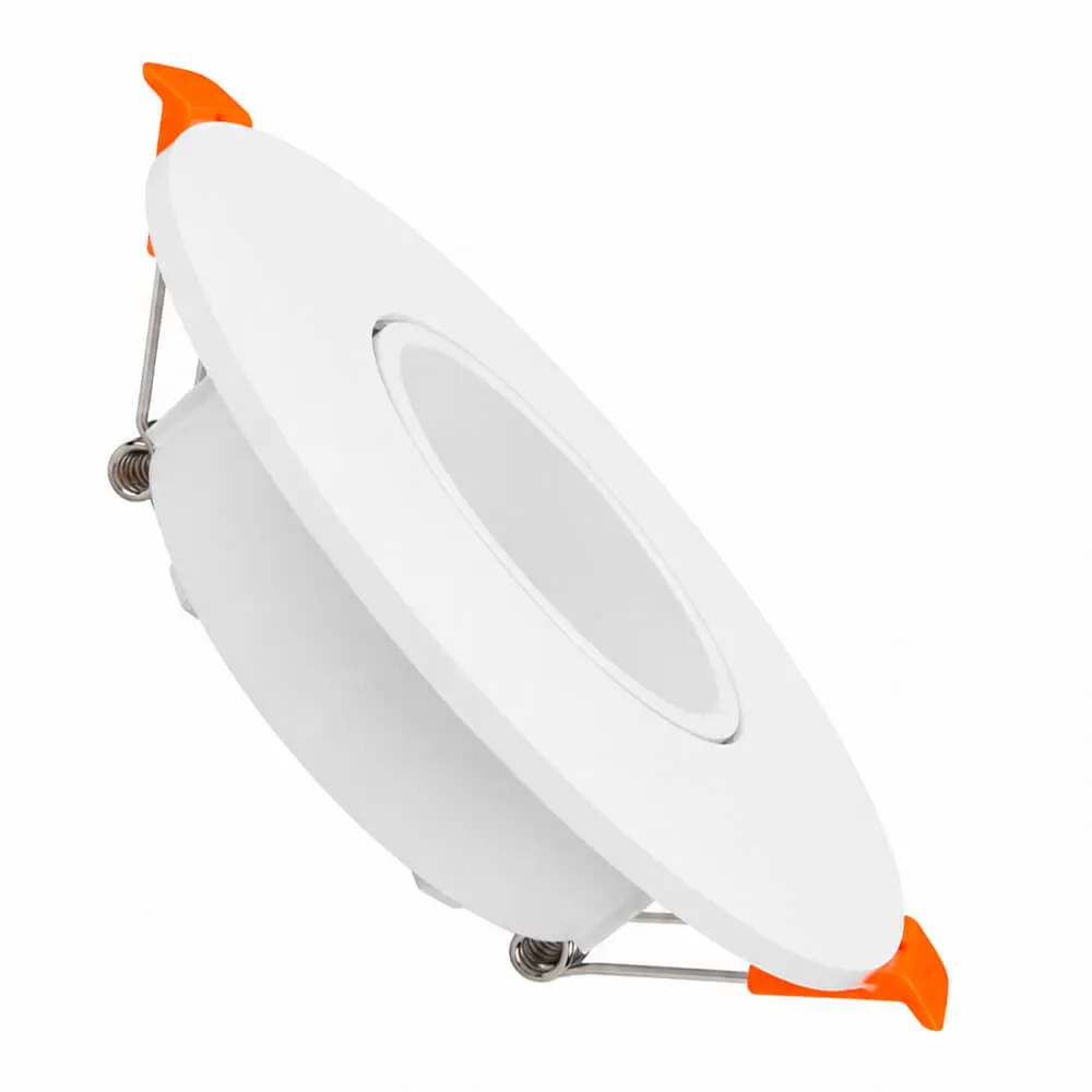 Aro Empotrable GU10 Blanco Orientable Redondo - Imagen 1