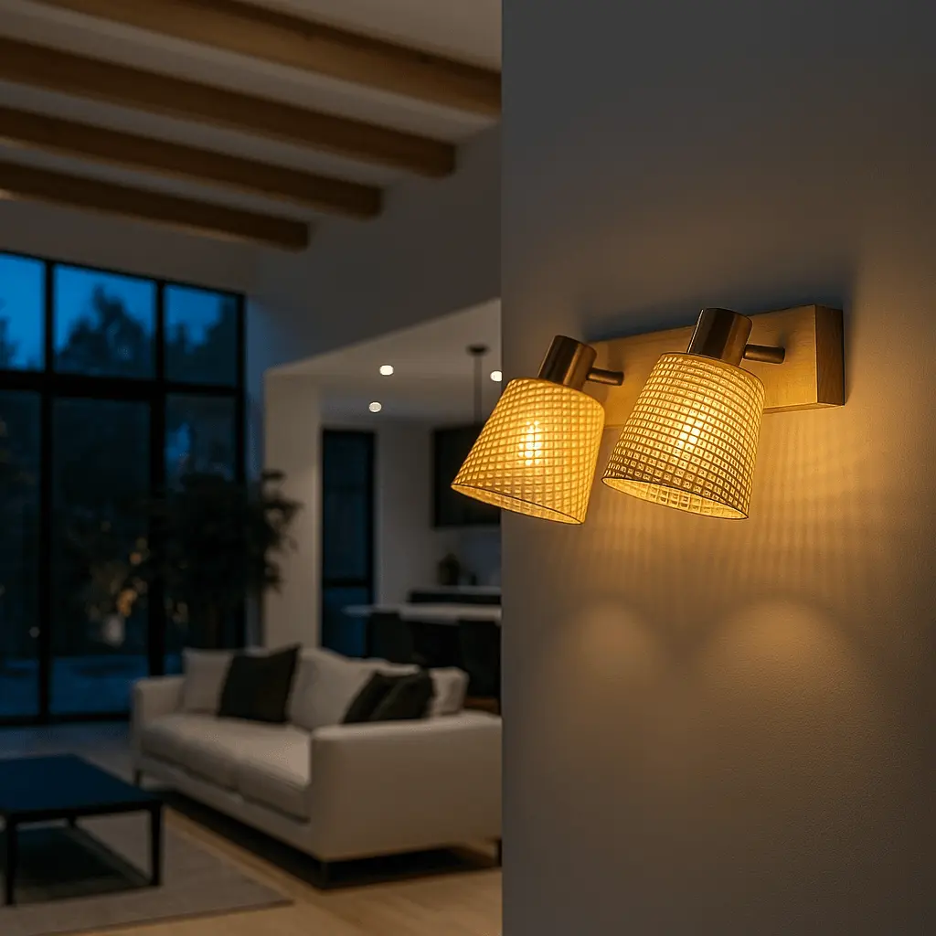 Aplique LED SKEI - Para 2 X E14 LED - Imagen 1