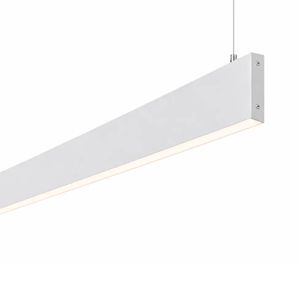 VELA Pendant LED Linear Light | Double Emission | 1m and 2m | White - Imagen 1