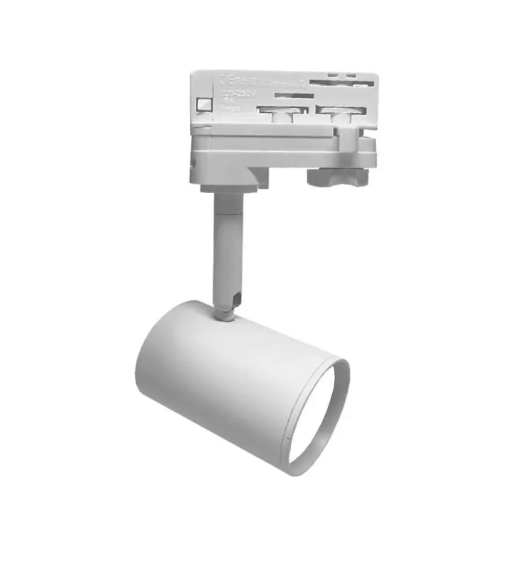 WITTE Railspot voor GU10 Lamp - DRIEFASIG - Imagen 1