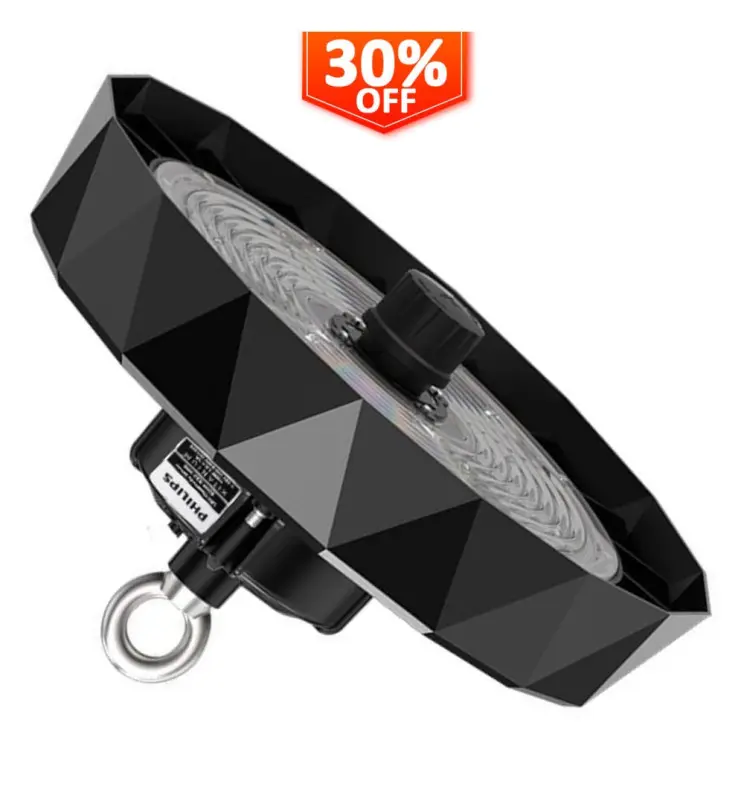 Campana LED UFO DIAMOND 200W Philips Xitanium - Dimable 1-10V - 170lm/w - IP65 - Imagen 1