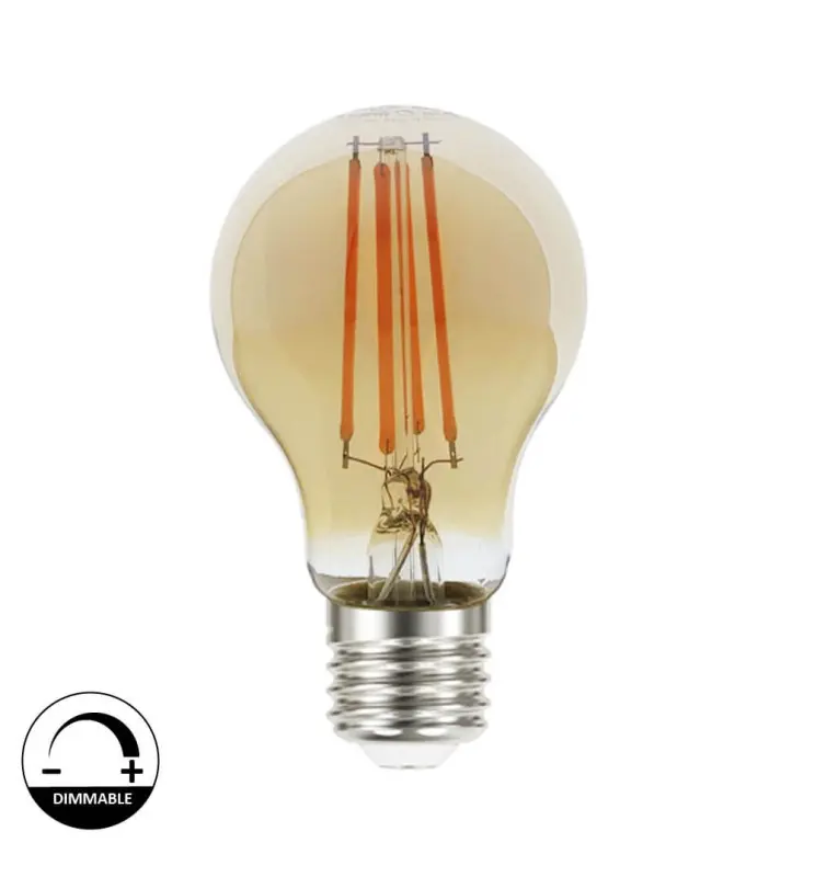 Bombilla LED Filamento 8W E27 A60 - DIMMABLE - Imagen 1