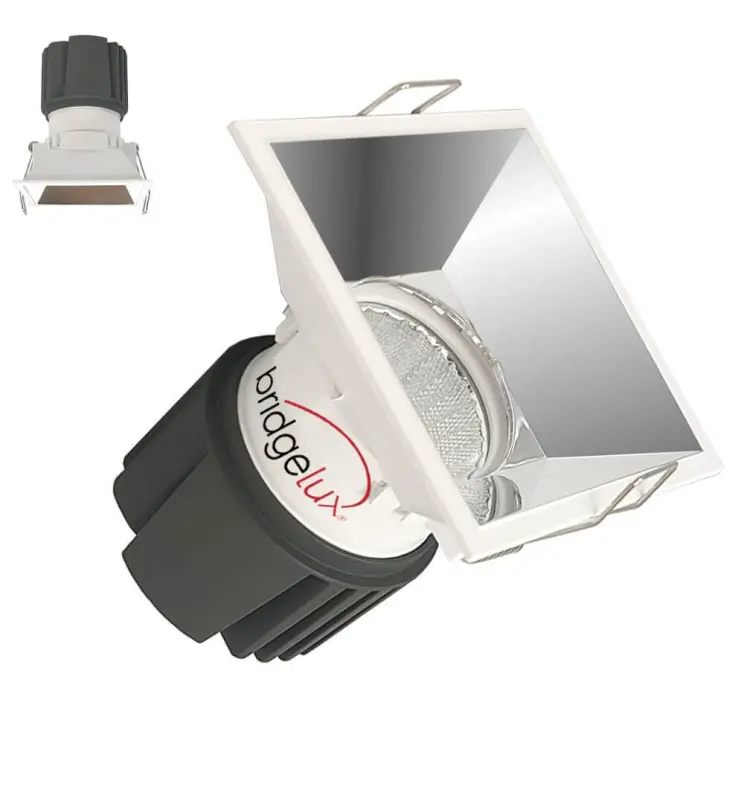 Downlight LED 15W -CROMO - QUADRATO - CRI+92 - UGR13 - Imagen 1