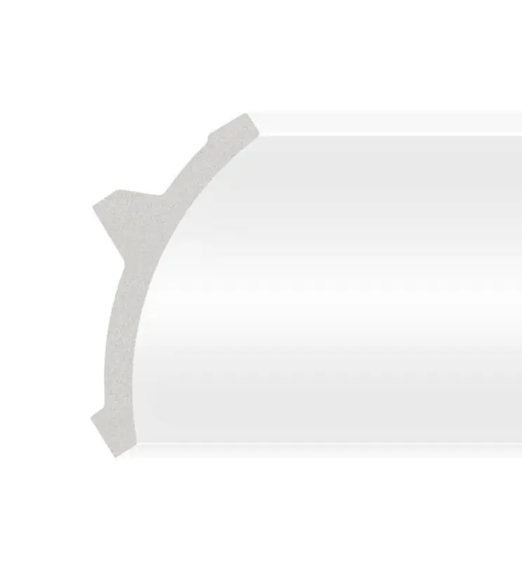 Moldura de Poliestireno - Modern ellipse - para tira LED - 2 Metros - Imagen 1