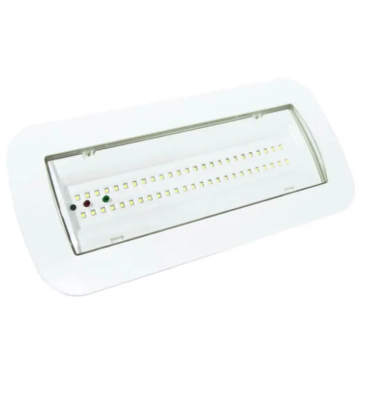 Luz de Emergencia LED 4W IP65 con Kit de Techo Auto Test y Luz Permanente - Imagen 1