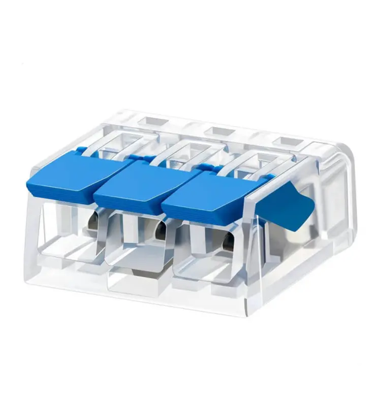 Conector Rápido - 3 Entradas - KV221-415 - para Cable Eléctrico - Imagen 1