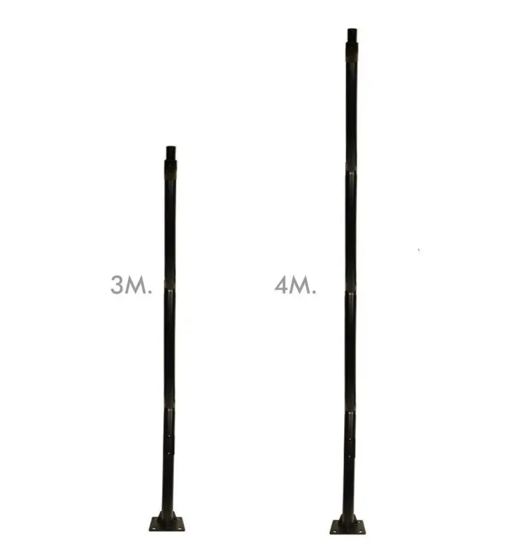 Columna VADUZ Negro - 3 metros  - 4 metros - Imagen 1