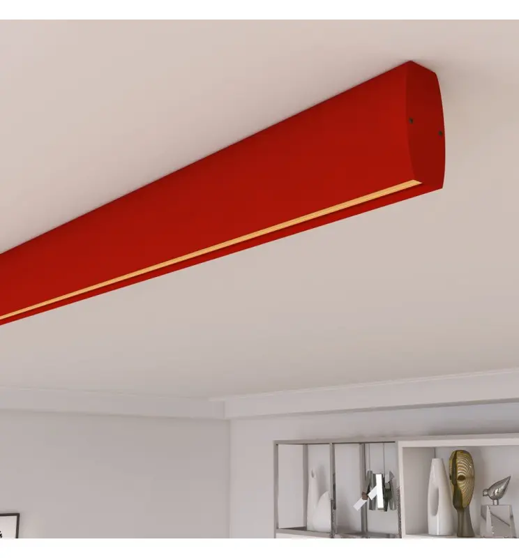 Regleta Lineal LED - RICARDO Rojo Tomate - 0.5m - 1m - 1,5m - 2m - Imagen 1