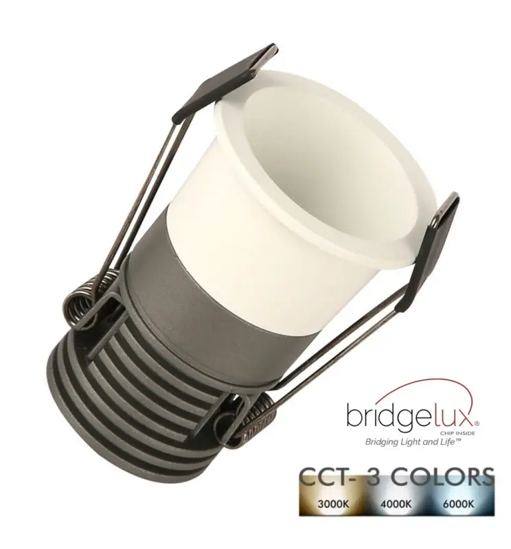 LED Inbouwspot 2W 4W 6W FREYA Wit 3CCT | Bridgelux COB 130Lm/W | UGR11 40° - Imagen 1