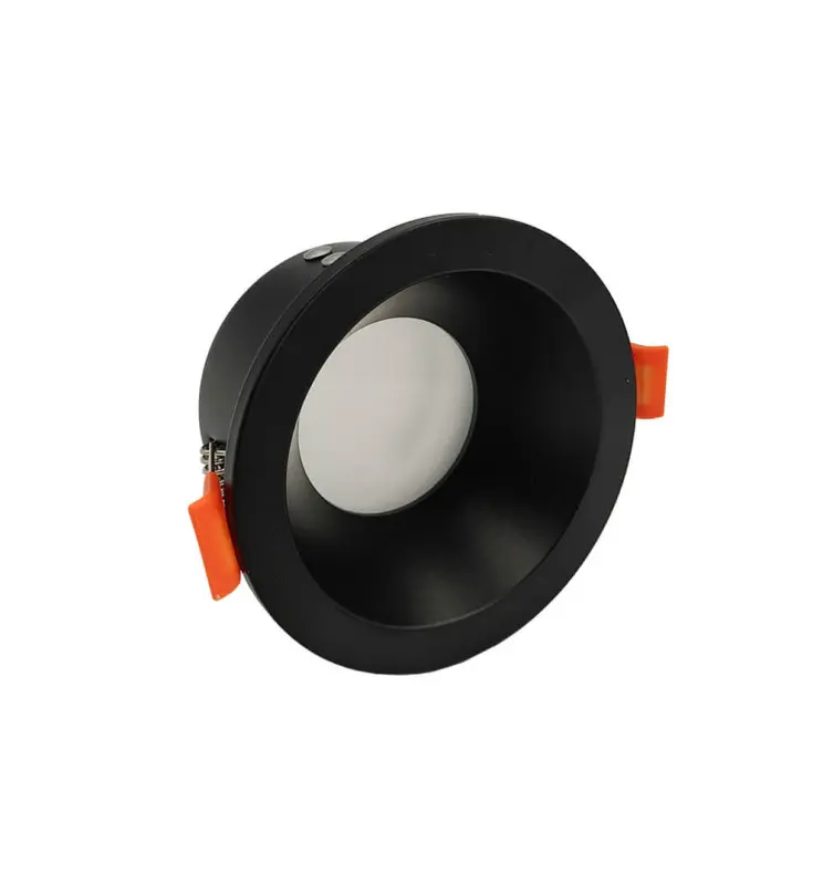 Aro Fijo Estanco Circular GU10-MR16 - IP65 - NEGRO - Imagen 1