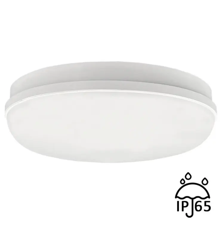 Plafón LED 12W -PURELIGHT- Interior  Exterior - IP65 - Imagen 1