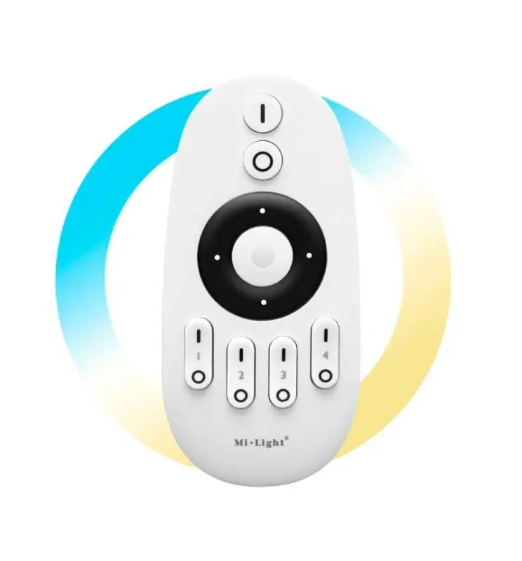 Mando Control RF para LED Monocolor / CCT 4 Zonas - Imagen 1