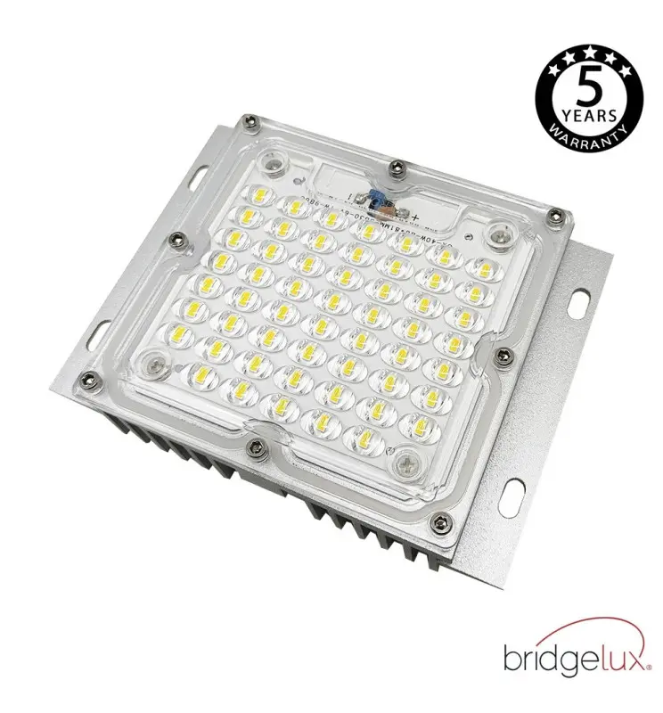 Módulo Óptico LED 40W SMD3030 Bridgelux 160 lm/W Asimétrico IP65 | Driver GXTronic - Imagen 1