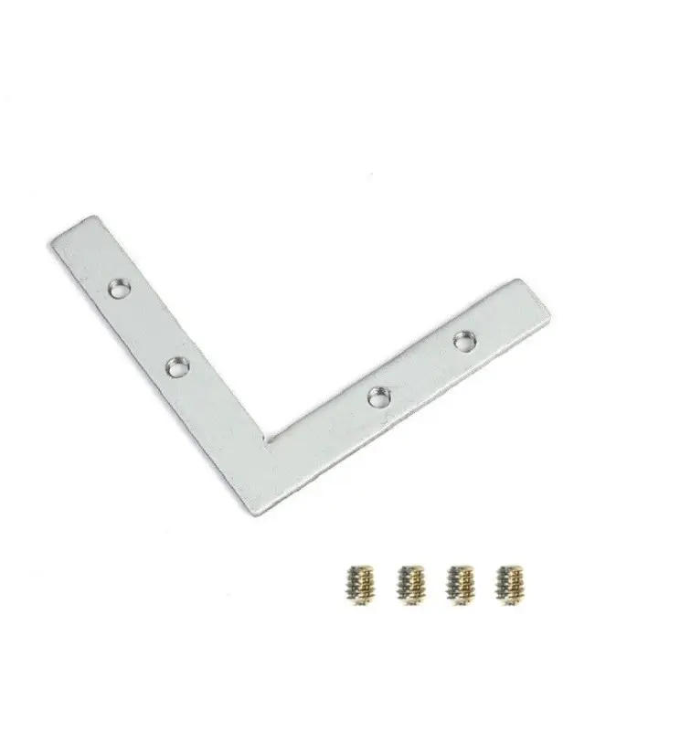 Plăcuță de Îmbinare de Ranforsare pentru Profil Aluminiu în - L - Imagen 1