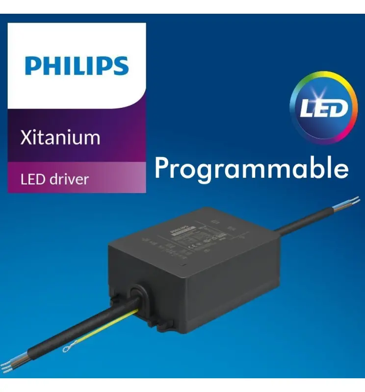Driver LED Programable Philips XITANIUM Essential - Xi EP 65W para Luminarias LED de hasta 65W - Imagen 1
