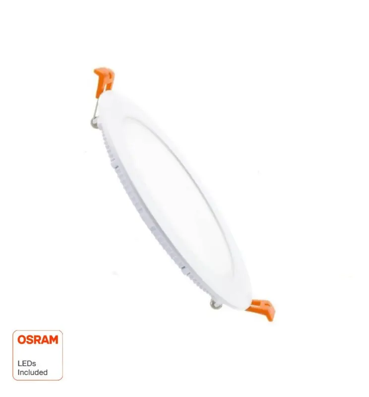 LED Einbauleuchte 8W Kreisförmig - OSRAM CHIP DURIS E 2835 - Imagen 1