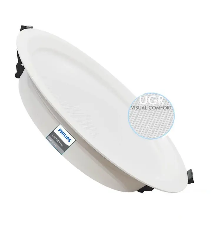 Faretto Downlight LED 40W Circolare - Philips CertaDrive - CCT - UGR17- CRI+90  - IP54 - Imagen 1