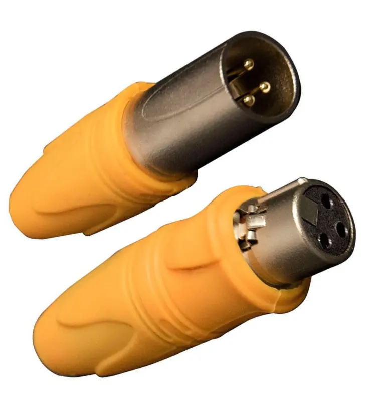 Conector DMX - XLR-3 contactos - Macho - Hembra - IP67 - Imagen 1