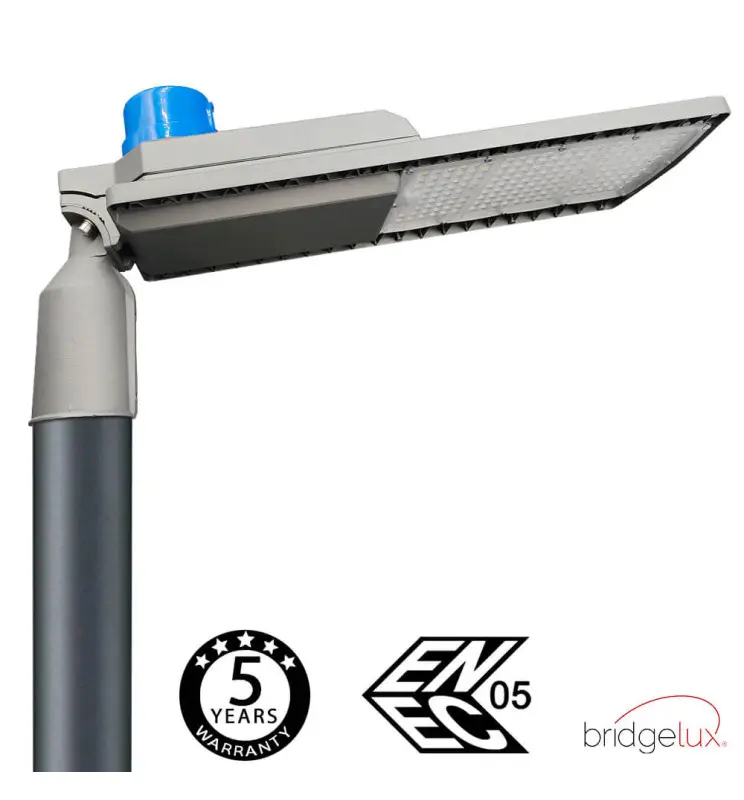Farola LED 100W HALLEY BRIDGELUX Chip 150lm/W - Con Sensor Crepuscular - Imagen 1