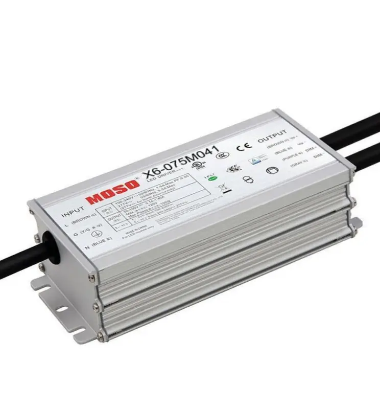 Driver LED MOSO X6 Programable y Regulable 0-10V | para Luminarias LED de hasta 75W - 5 años Garantía - Imagen 1