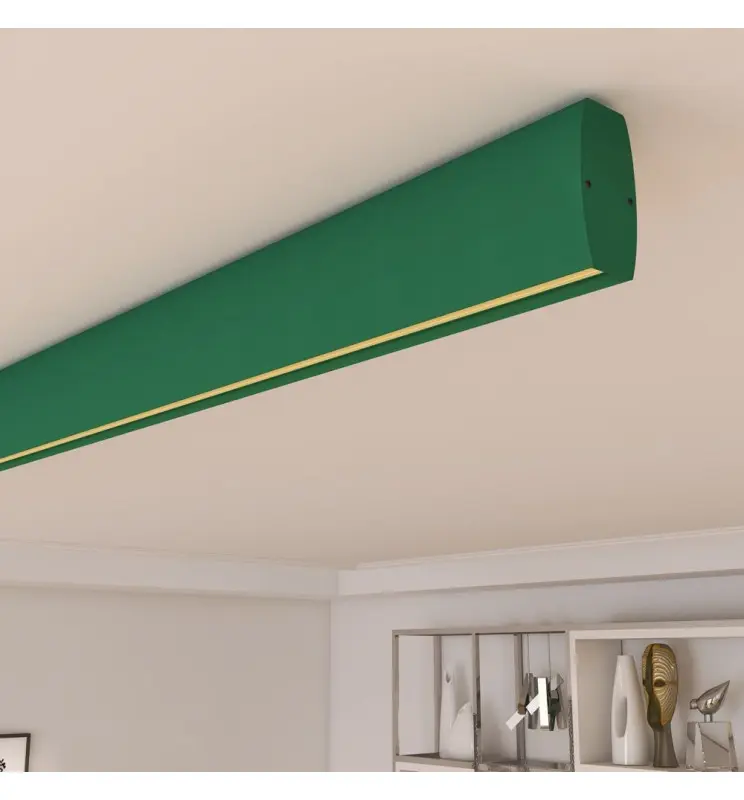 Regleta Lineal LED - RICARDO Verde Patina - 0.5m - 1m - 1,5m - 2m - Imagen 1