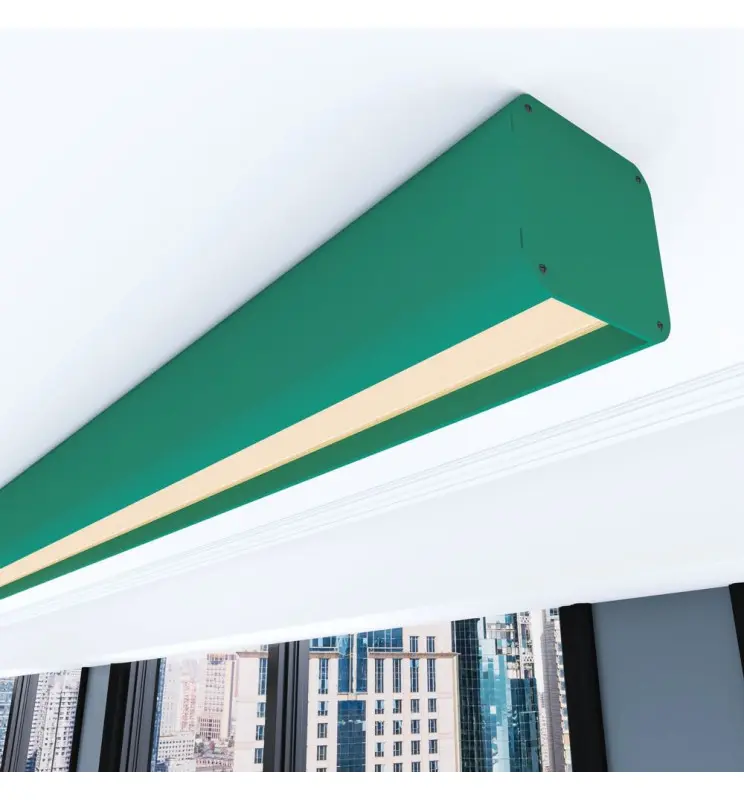 Regleta Lineal LED -  ANTONIO VERDE PATINA - 0.5m - 1m - 1,5m - 2m - Imagen 1