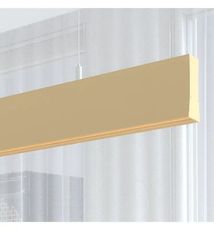 Lámpara Lineal Colgante LED - LOLA Marfil - 0.5m - 1m - 1,5m - 2m - Imagen 1