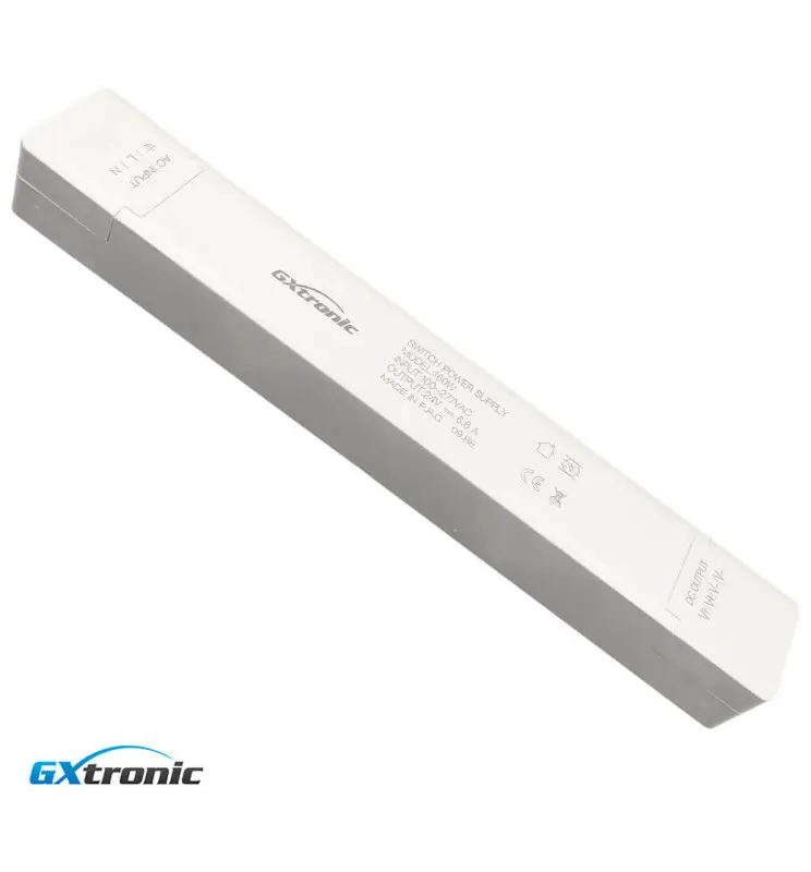 Fuente Alimentación PROFESIONAL - 24V 160W - GXTRONIC - IP20 - Imagen 1